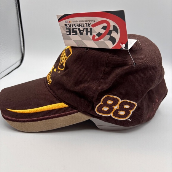 UPS Checkered Logo Dale Jarrett #88 NASCAR Brown/Gold Racing Collectible Hat - Picture 3 of 16